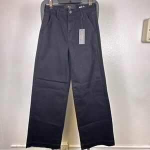 La Joie | Elegant Black Wide Leg Jeans